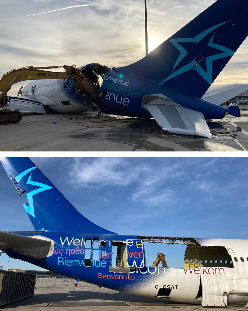 Airbus A310 Air Transat®- C-GSAT - Image 8