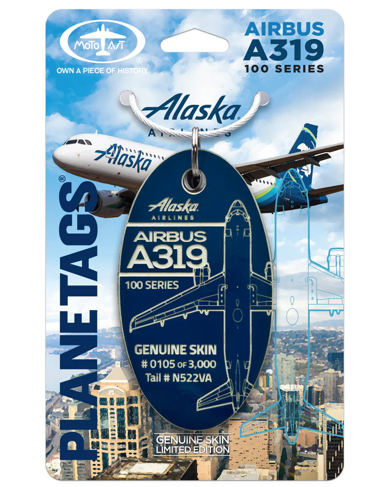 Alaska Airlines® A319- N522VA - Image 6