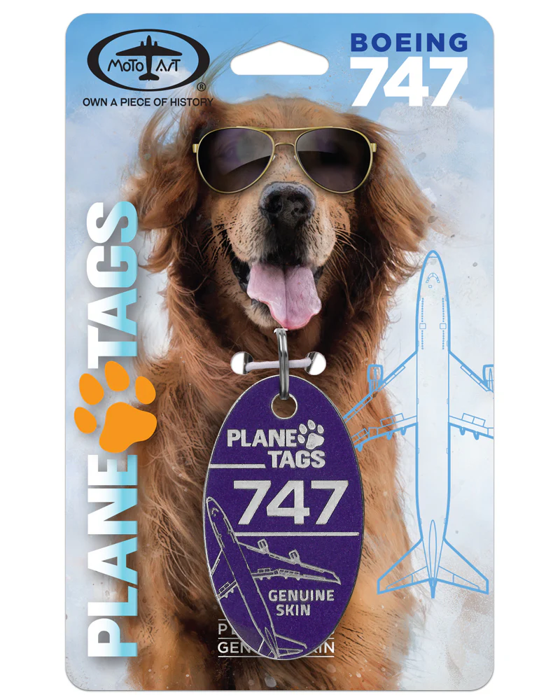 Boeing 747 PlaneTags Pet Tags - Image 4