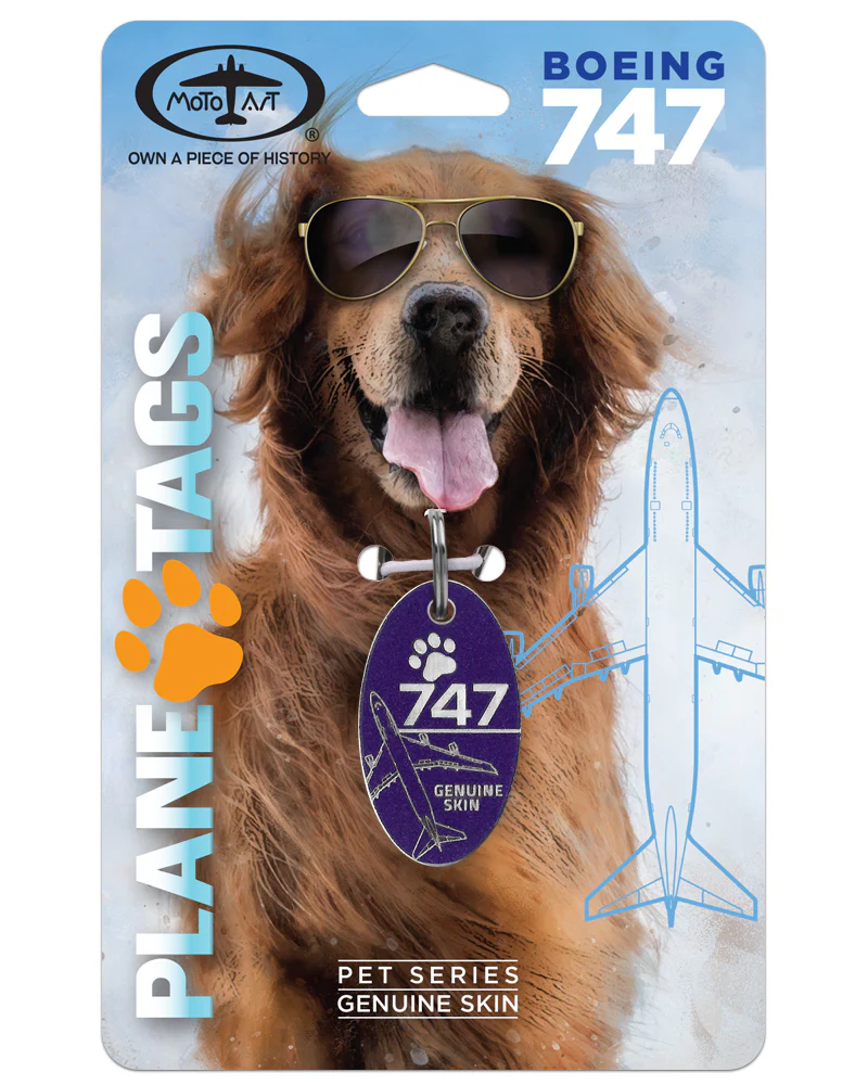Boeing 747 PlaneTags Pet Tags - Image 5