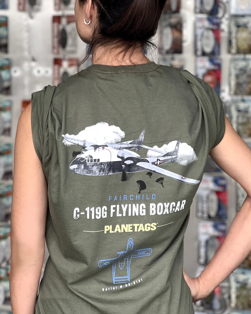 C-119G PlaneTags T-Shirt - Image 3