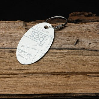 Custom Airbus 320 PlaneTag Tail# G-BE - Image 3
