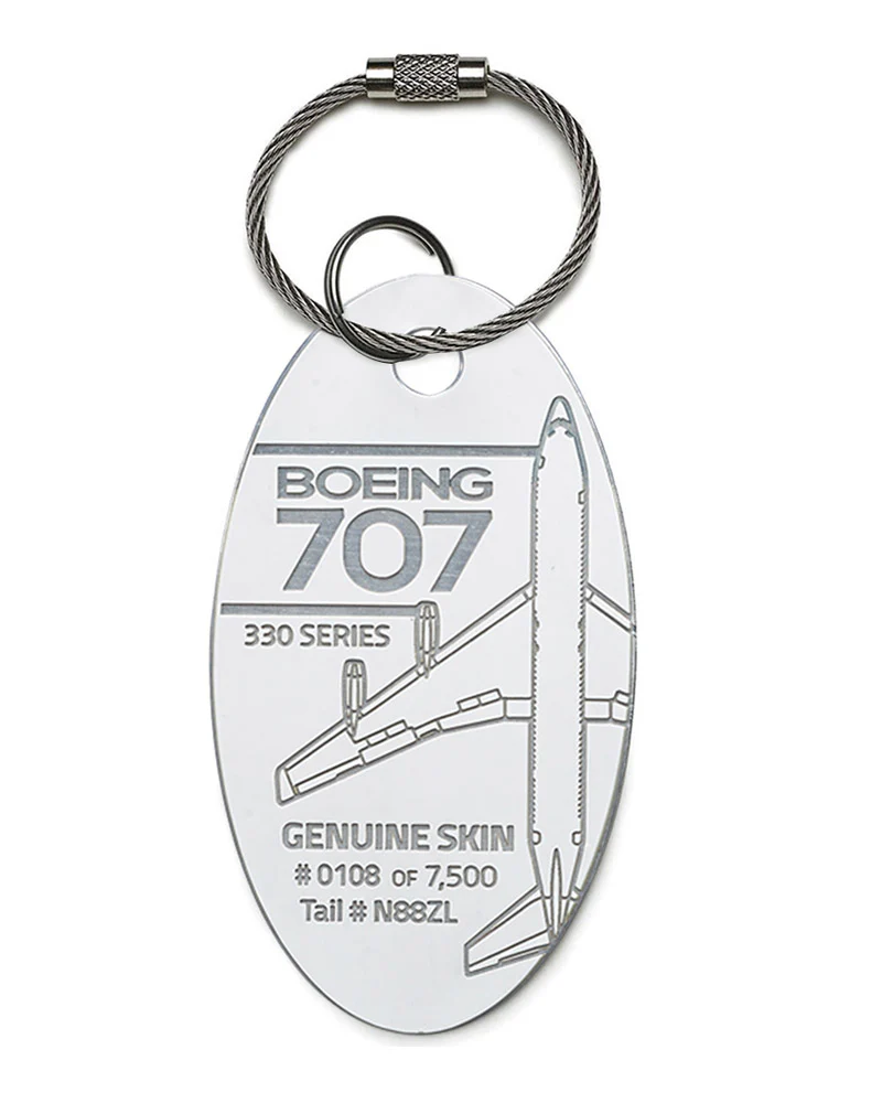 Custom Boeing 707-330 - PLANETAGS TAIL #N88ZL - Image 5