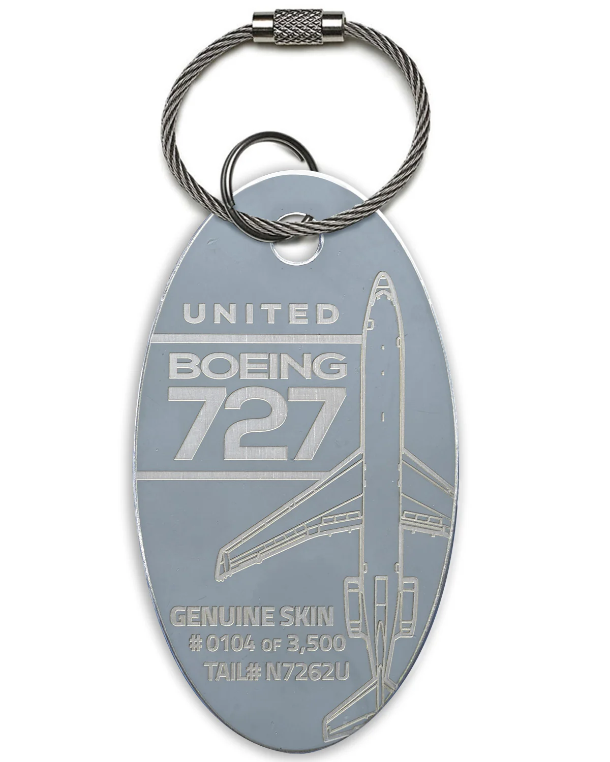 Custom Boeing 727-222 - PLANETAGS TAIL # N7262U - Image 5