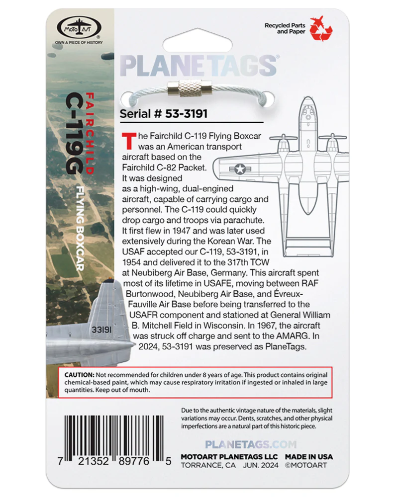 Custom C-119G Flying Boxcar 53-3191 - Image 3