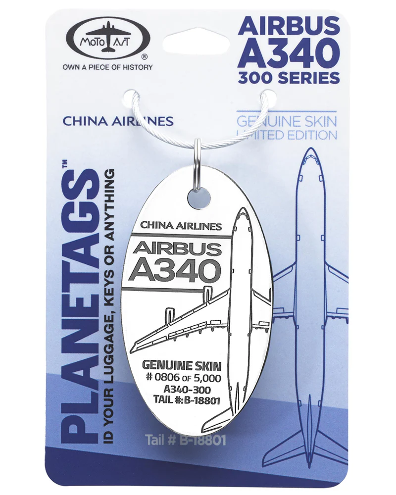 Custom China Airlines A340-300 B-18801 - Image 4