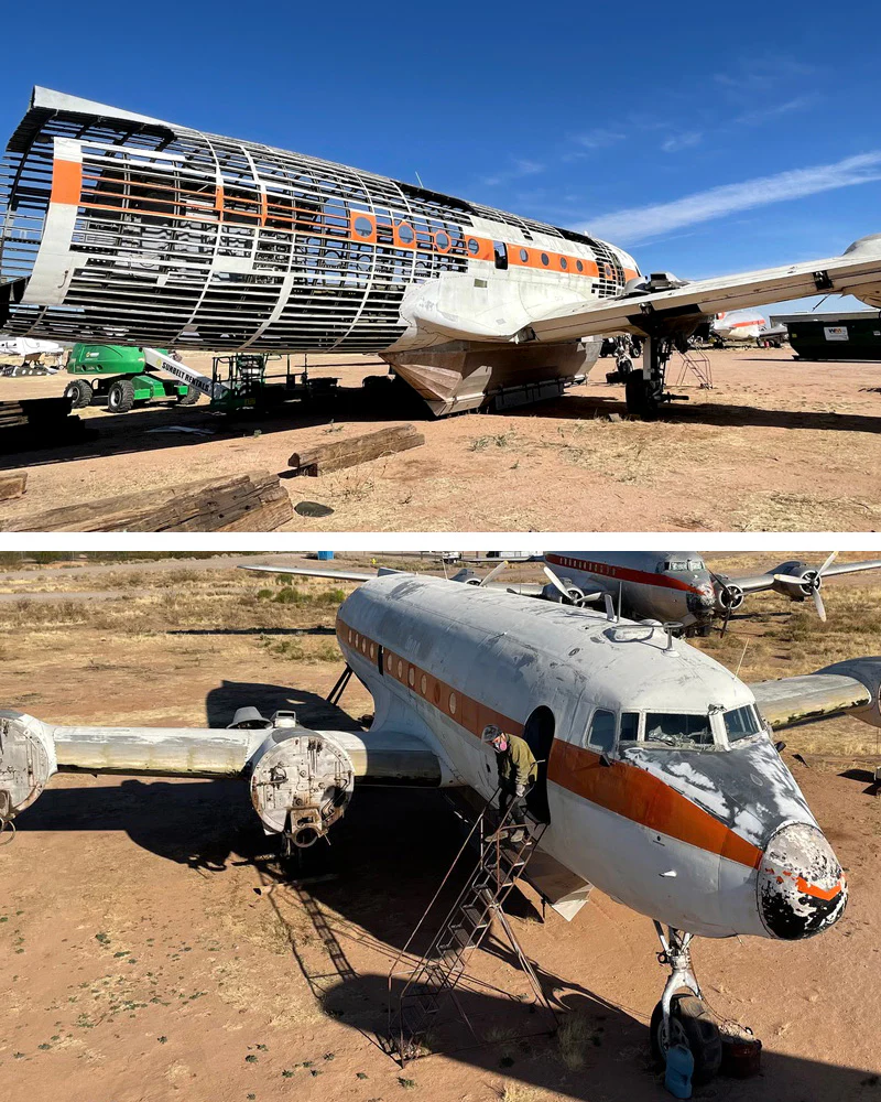 Custom Douglas C-54 Skymaster Tail # N6816D - Image 8