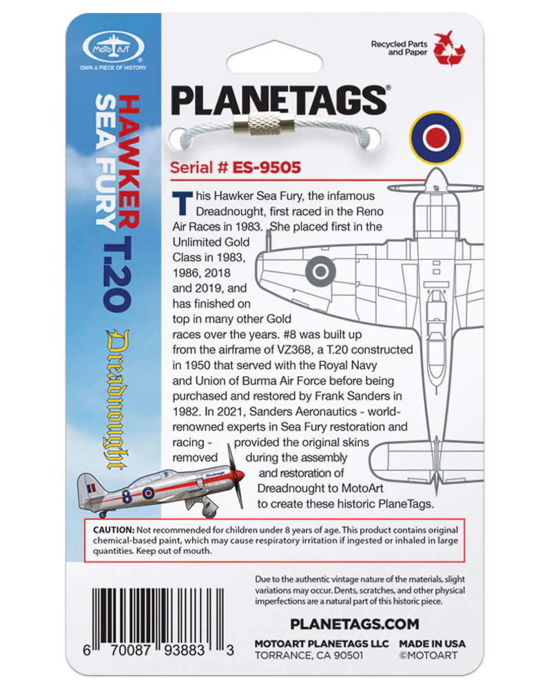 Custom Hawker Sea Fury T.20 Dreadnought Serial # ES-9505 - Image 4