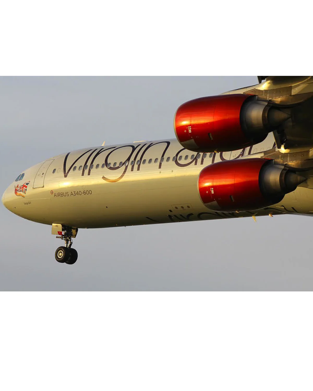 Custom Varga Girl A340 PlaneTag - Image 4