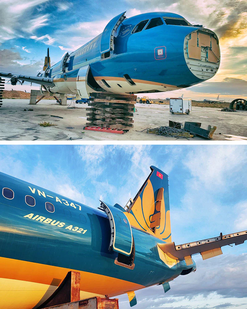 Custom Vietnam Airlines Airbus A321-200 - PLANETAGS TAIL #VN-A347 - Image 5