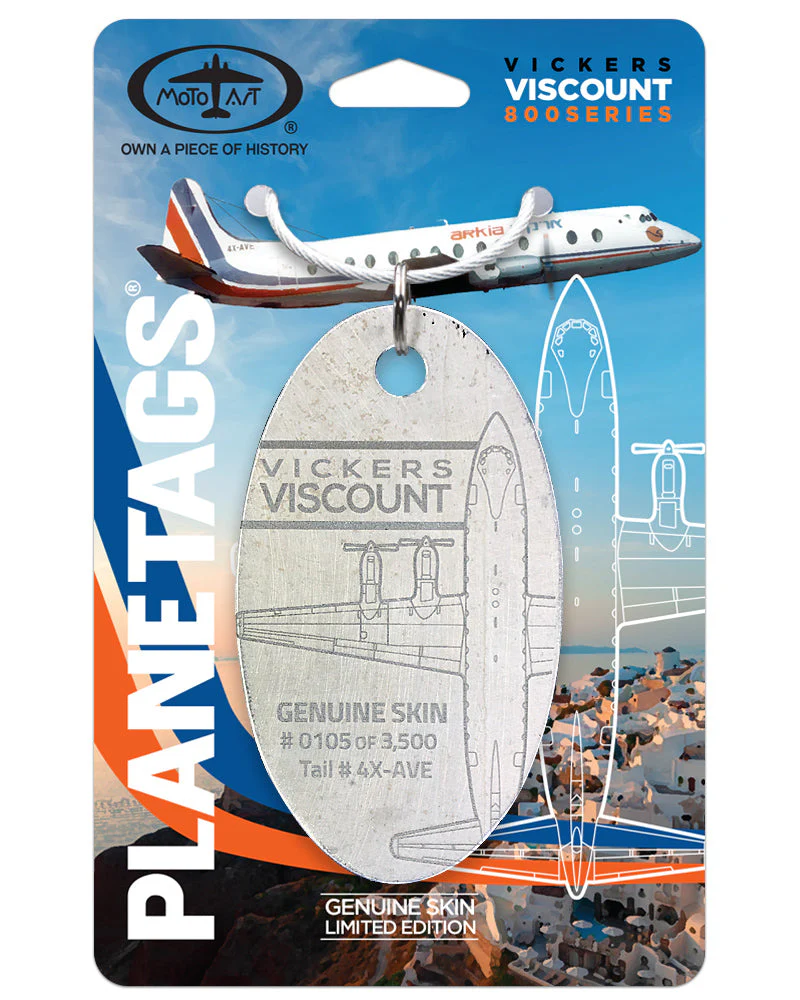 Custom Vickers Viscount 831 4X-AVE - Image 4