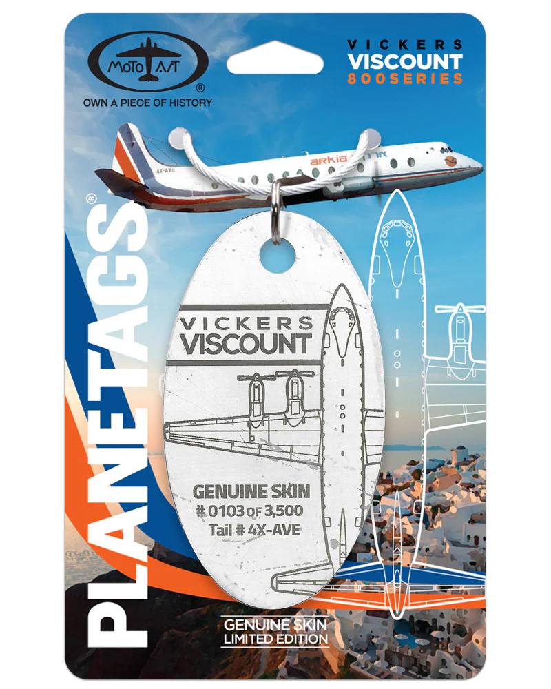 Custom Vickers Viscount 831 4X-AVE - Image 6