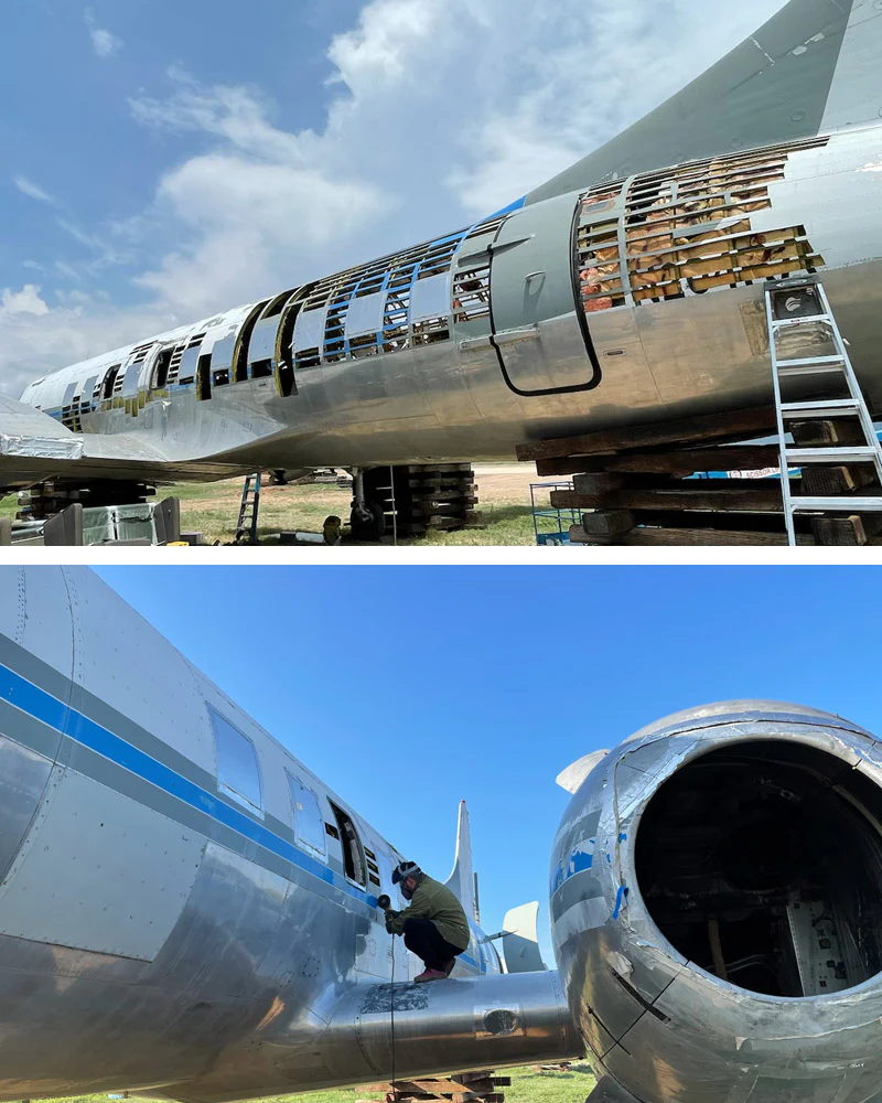 CONVAIR CV-580 - PLANETAGS TAIL # N73163 - Image 7