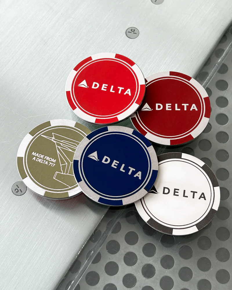 Delta Air Lines 717 Golf Ball Marker