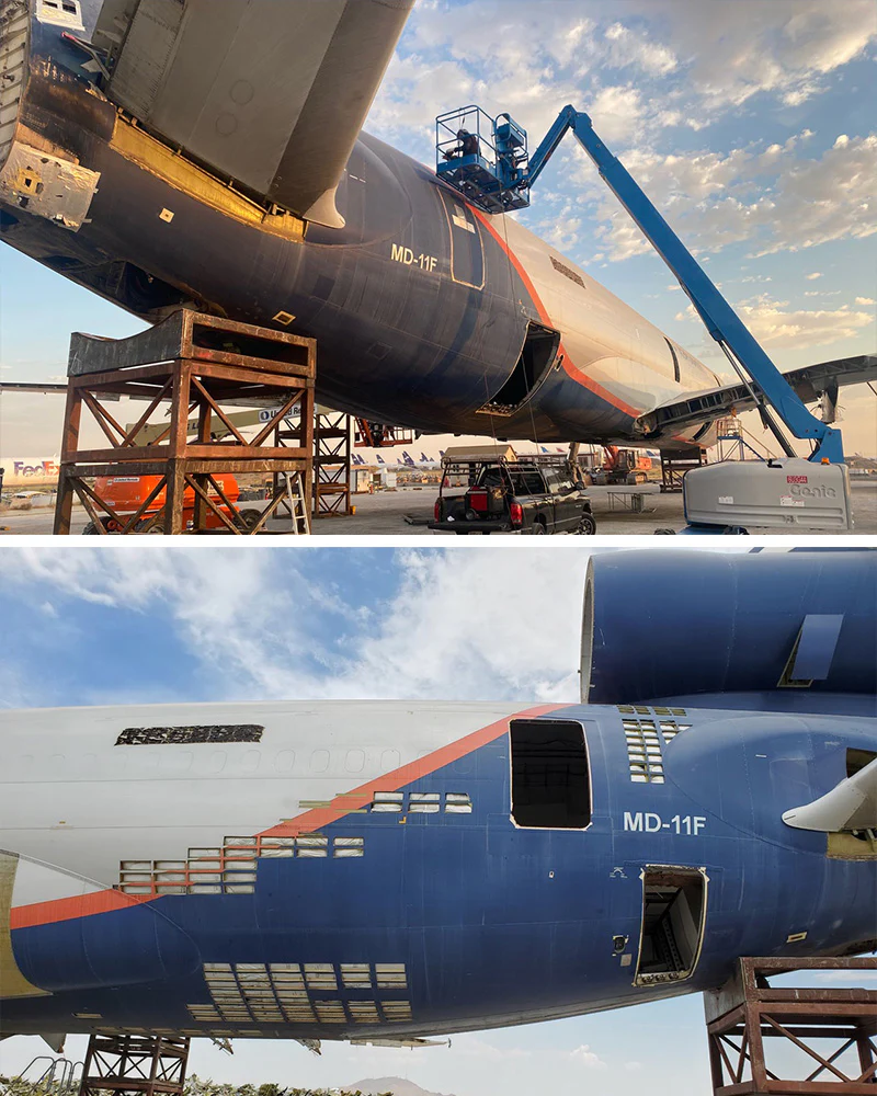 McDonnell Douglas Aeroflot MD-11F - PLANETAG TAIL #VP-BDR - Image 7