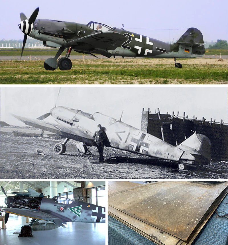 Messerschmitt - Bf 109 PLANETAG TAIL W.NR. 610937 - Image 9