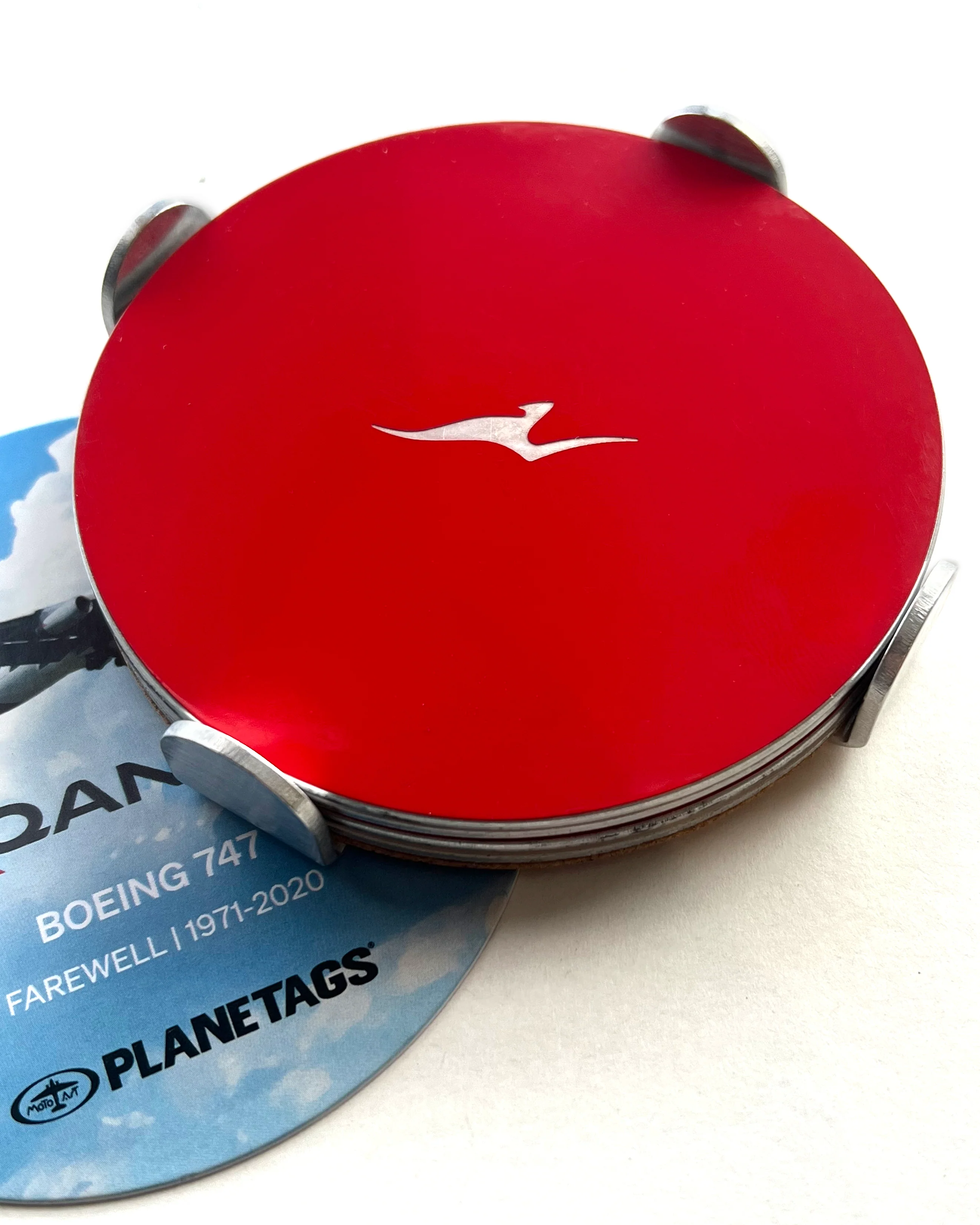 Qantas® Boeing 747 Coaster Set - Image 4