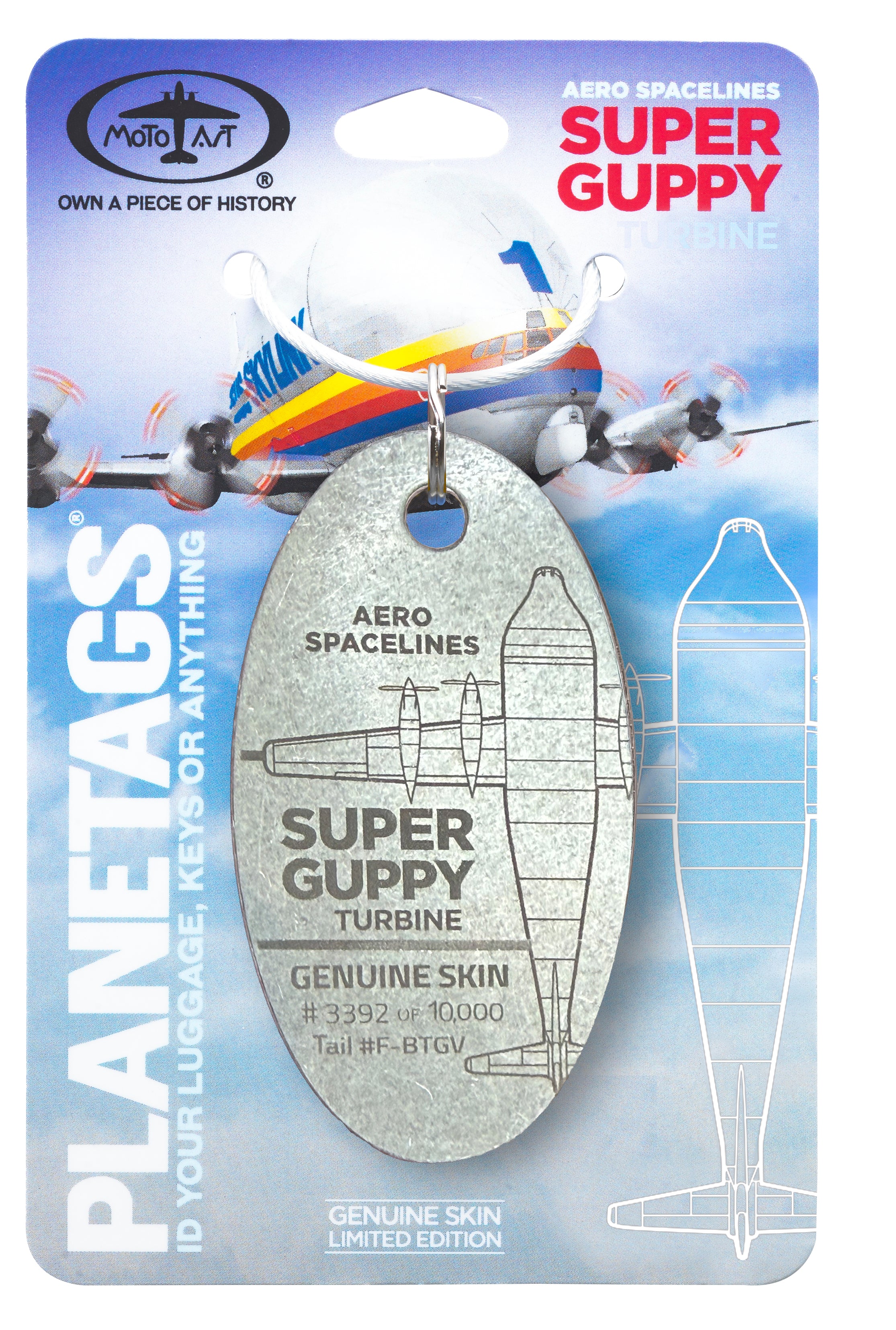 Super Guppy Turbine - PLANETAGS TAIL #F-BTGV - Image 13