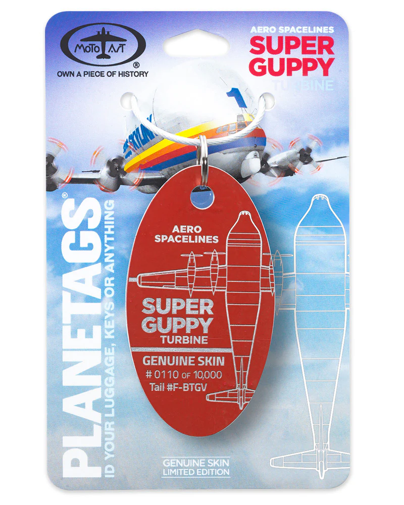 Super Guppy Turbine - PLANETAGS TAIL #F-BTGV - Image 3