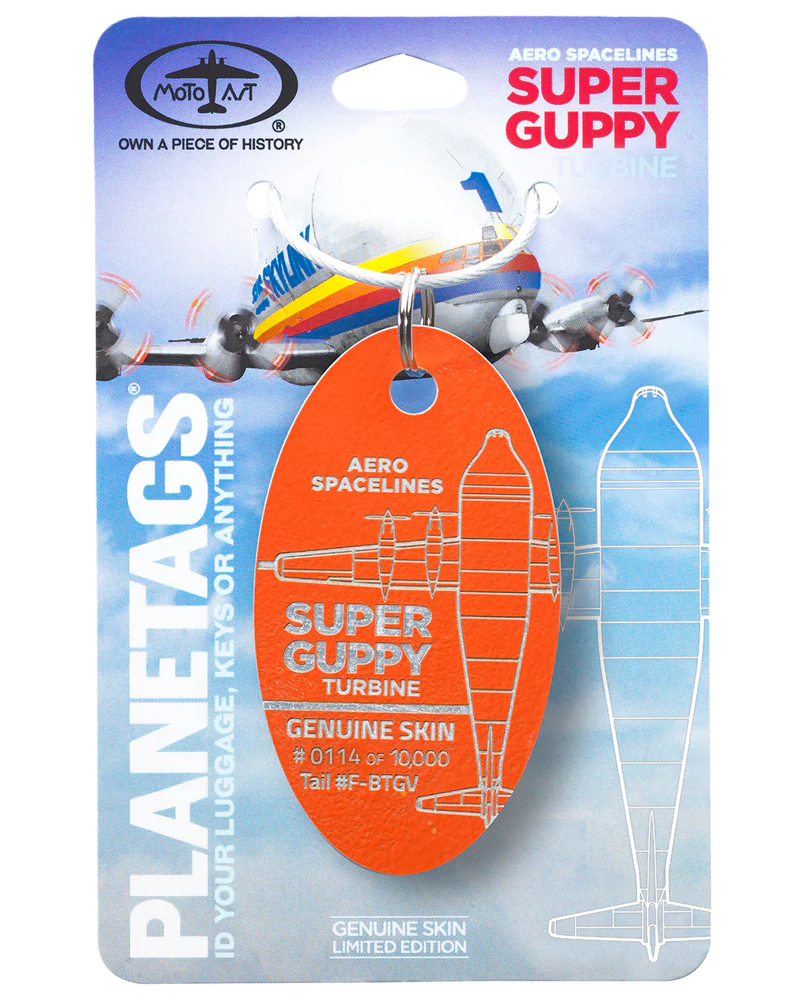 Super Guppy Turbine - PLANETAGS TAIL #F-BTGV - Image 4