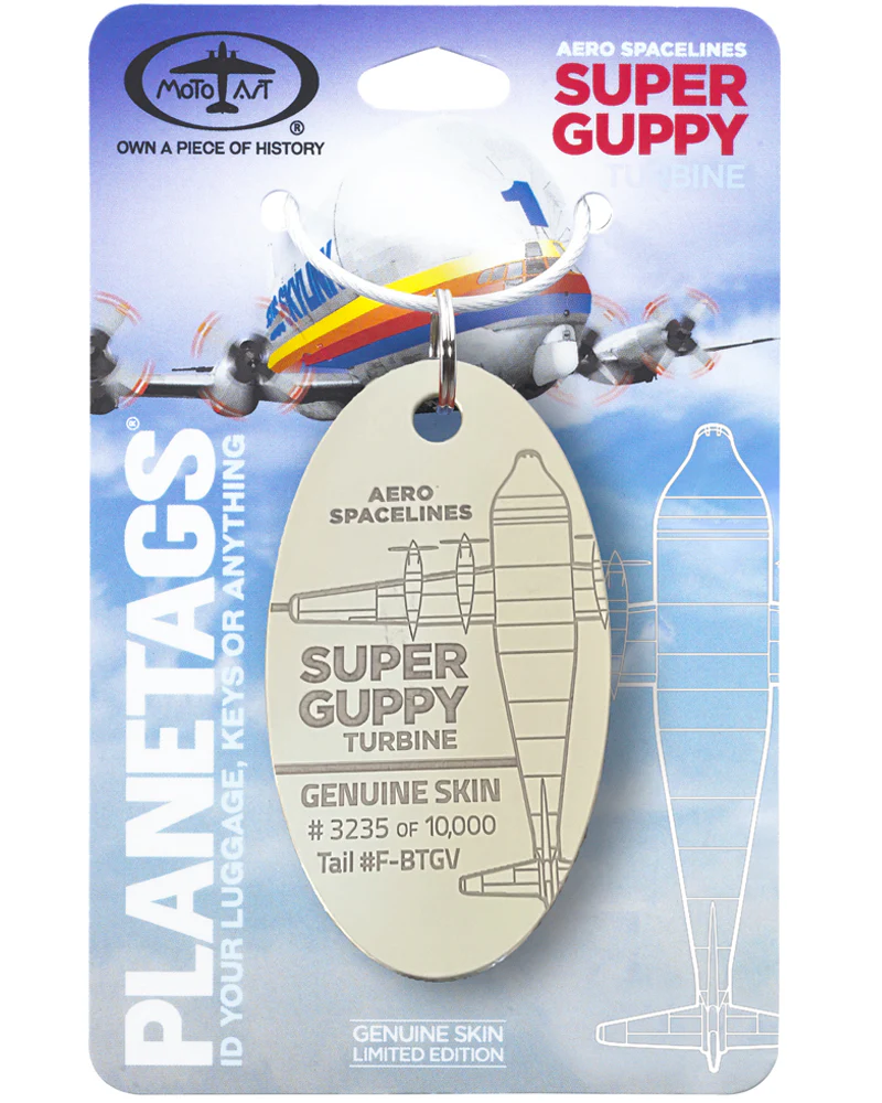 Super Guppy Turbine - PLANETAGS TAIL #F-BTGV - Image 5