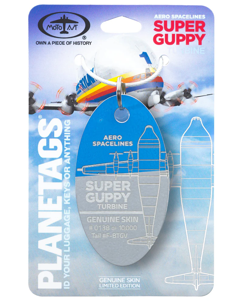 Super Guppy Turbine - PLANETAGS TAIL #F-BTGV - Image 8