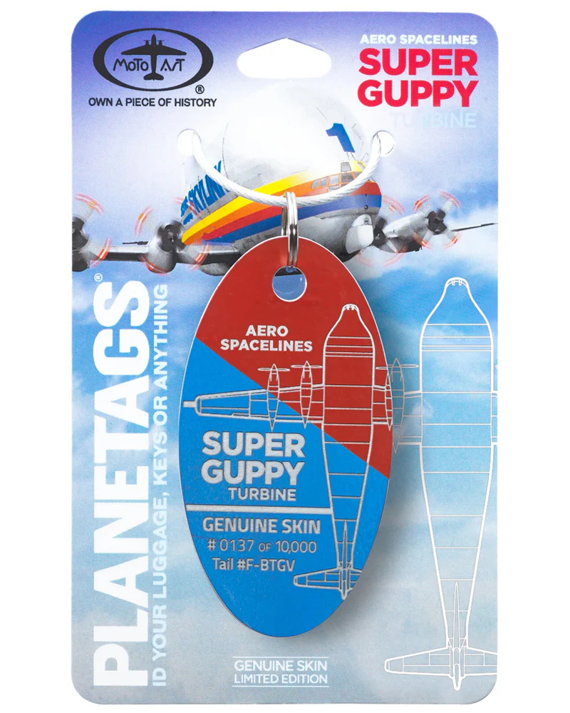 Super Guppy Turbine - PLANETAGS TAIL #F-BTGV - Image 9