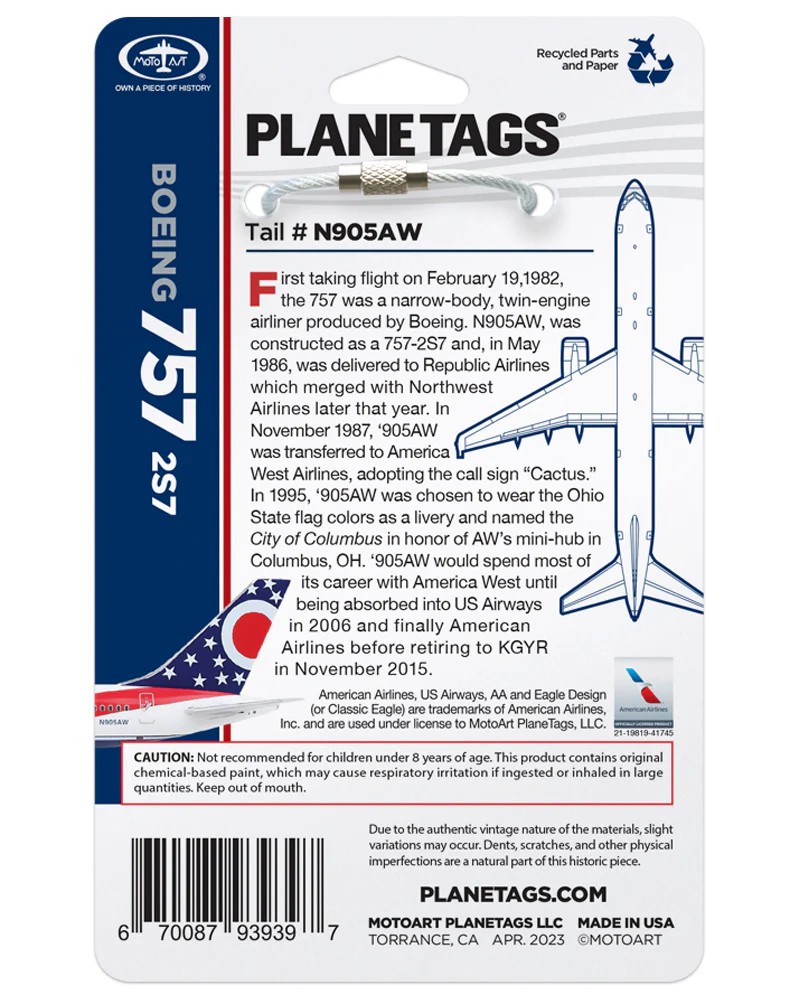 US Airways® 757-N905AW - Image 2
