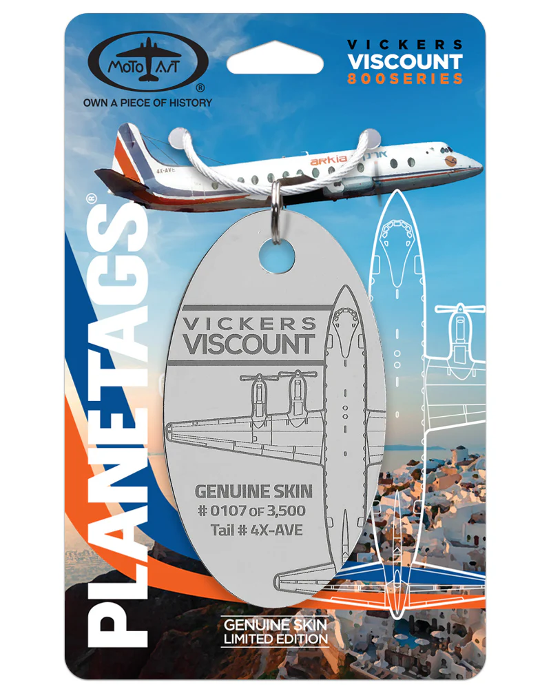 Vickers Viscount 831 4X-AVE - Image 10