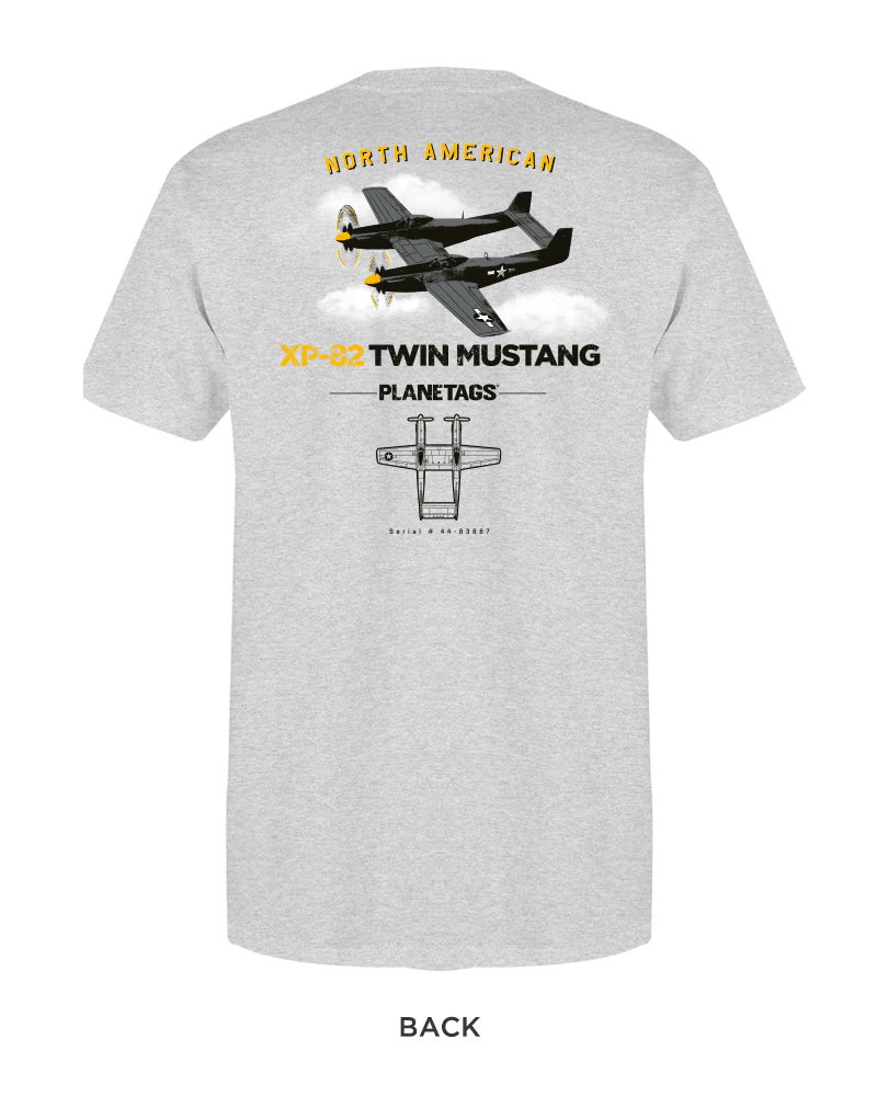 XP-82 PlaneTags T-Shirt - Image 3